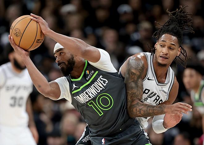匹配不了马刺的强度，森林狼后场老将到了次战的表现惨不忍睹？