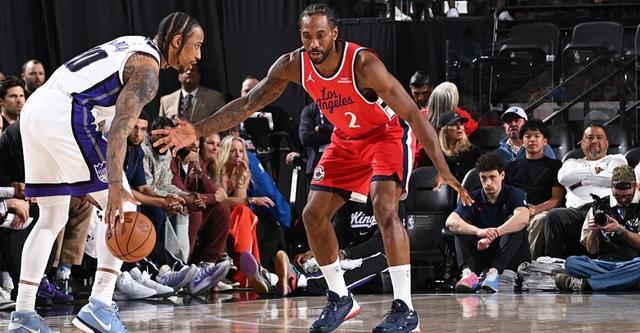 威少12+12+10+4伦纳德31分伤退 国王胜快船