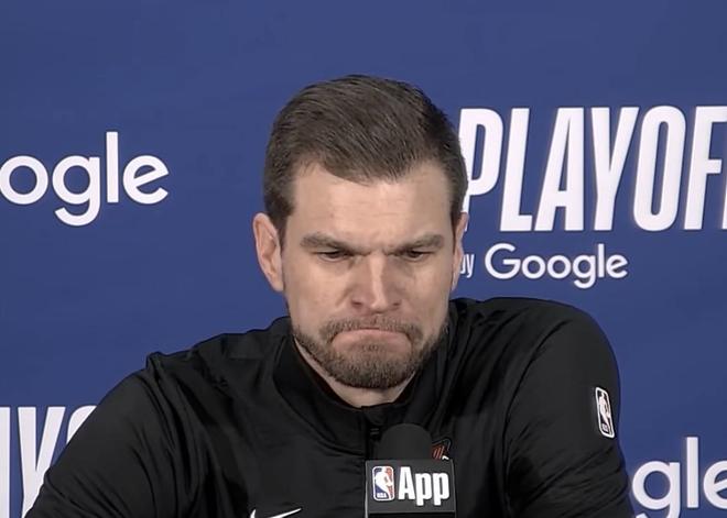 斯普利特：为球队整个赛季的努力感到骄傲，我的未来现在不好说