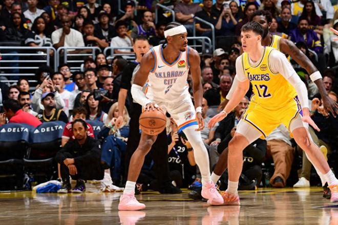 雷迪克范德彪内讧！湖人36分惨败雷霆3连败 老詹伤缺亚历山大25+8