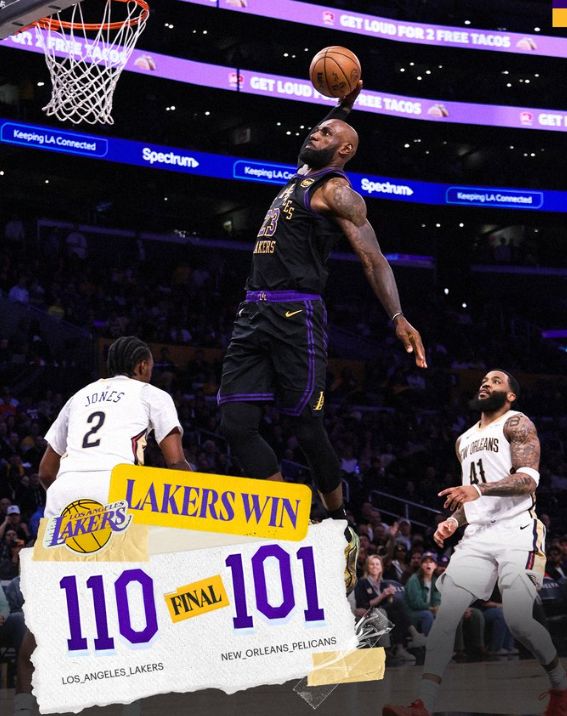 狂赢92分！被胖虎肘歪脖子硬抗，艾妃啊，这才是湖人的中锋