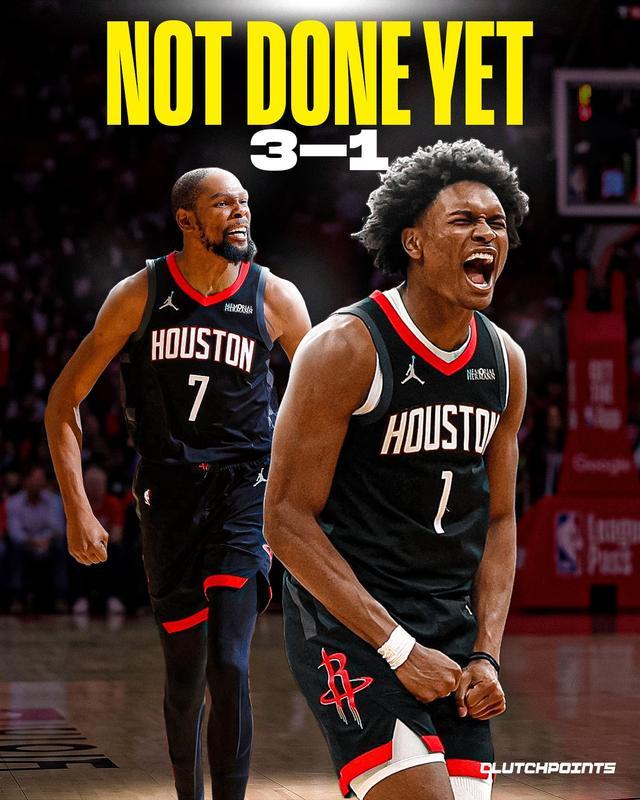 拒绝被剃光头！阿门秀飞天神迹狂砍23分，火箭G4暴揍湖人