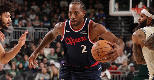 伦纳德20+8特伦特赛季新高36分 快船客场轻取雄鹿