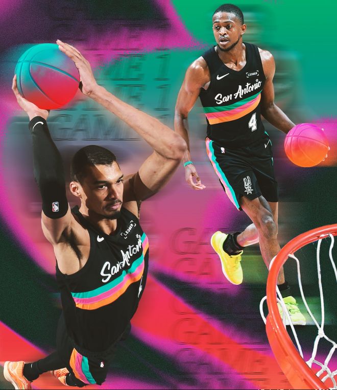 首秀35+5三分！文班亚马超邓肯之夜被高呼MVP 马刺又一划时代超巨