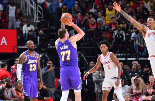 湖人再克火箭：卢卡勒布朗，申京杜兰特