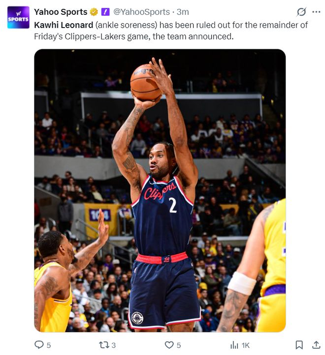 小卡疑似与泰伦卢口角！决胜5分钟因伤被换下场 空砍31+5显悲凉