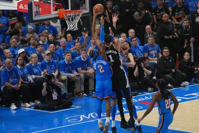 NBA｜文班亚马41+24！马刺力克雷霆夺下西决开门红