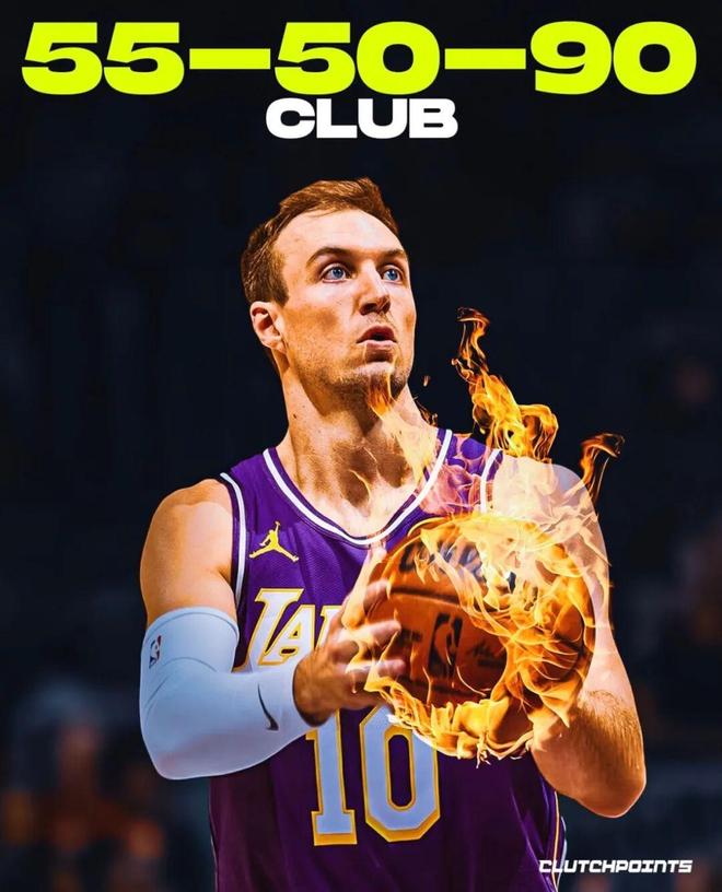 真香！三分45%，真实命中率69.4%，血赚啊，湖人千万年薪已备好