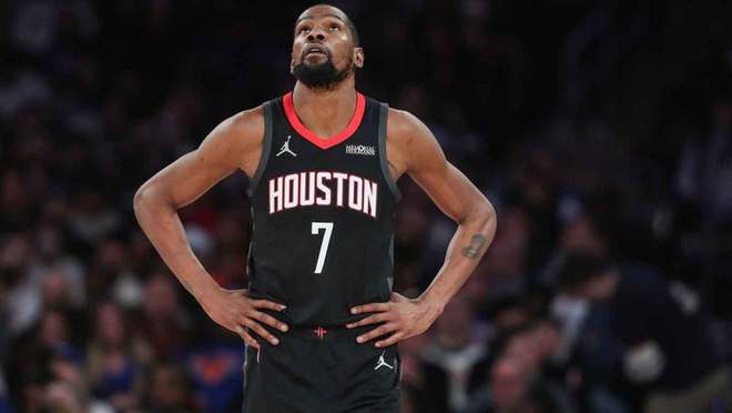 凯文·杜兰特出战吗？火箭队打湖人队2026年首轮第二场伤病报告