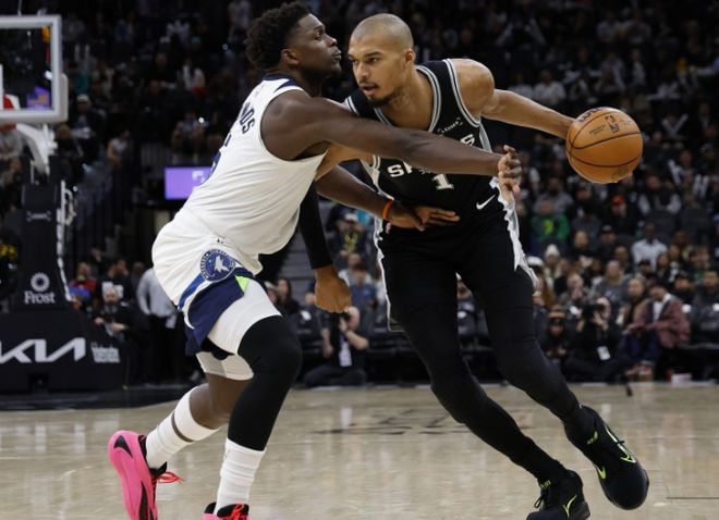 NBA次轮首组对阵出炉：马刺vs森林狼 本季交锋马刺1-2处下风