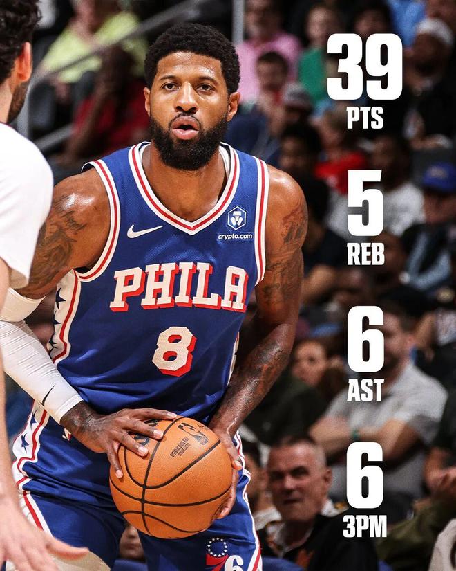 三节39分！本赛季的保罗乔治，值得顶薪吗？