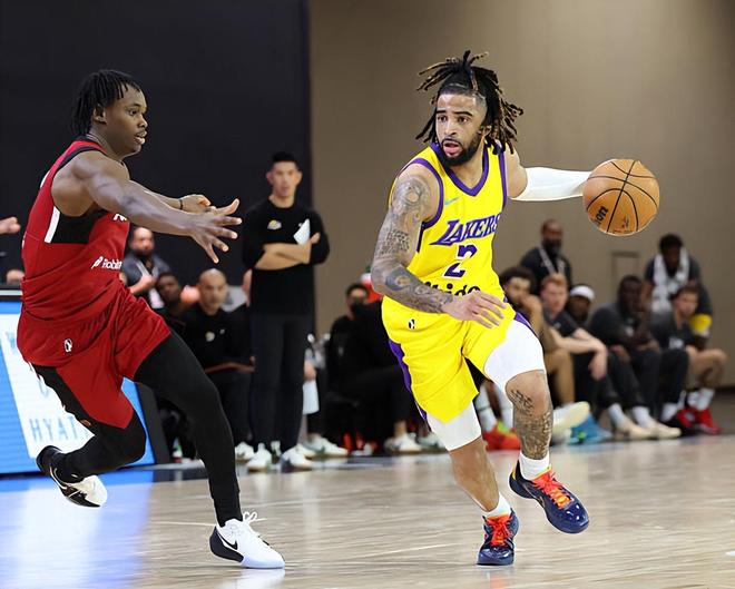 自信心越来越高了！湖人二队后场核心应该很快就会登陆NBA赛场？