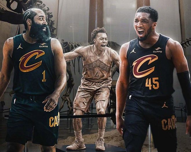 哈登7次失误！米球王24投仅6中！骑士猛龙挺进天王山大战