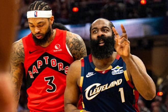 米切尔又轰30分，哈登28+5+4+5迎里程碑！骑士2-0猛龙让对手绝望