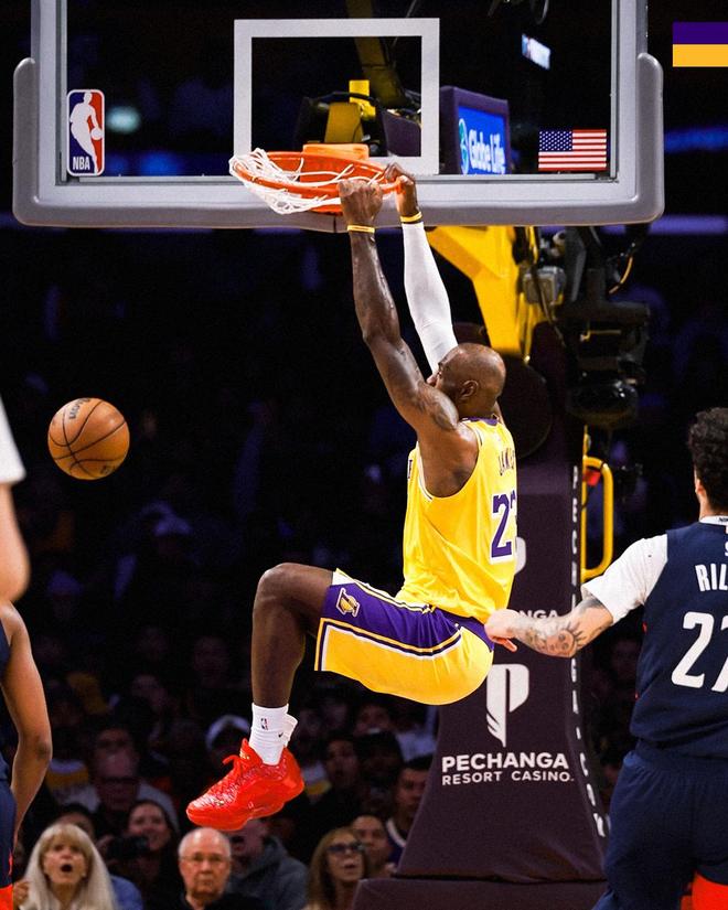 湖人胜奇才取3连胜！詹姆斯轰21+10+12+2大神迹，2人再进化太及时