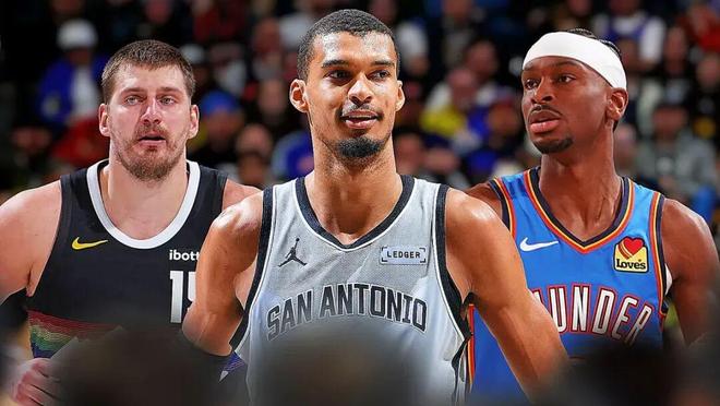 杀入前二！文班正式反超约基奇，四战场均33+11+4盖帽，真强啊