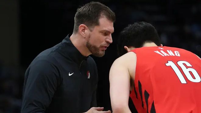 杨瀚森要换教练了？斯普利特基本无缘留任 利拉德已推荐新帅人选