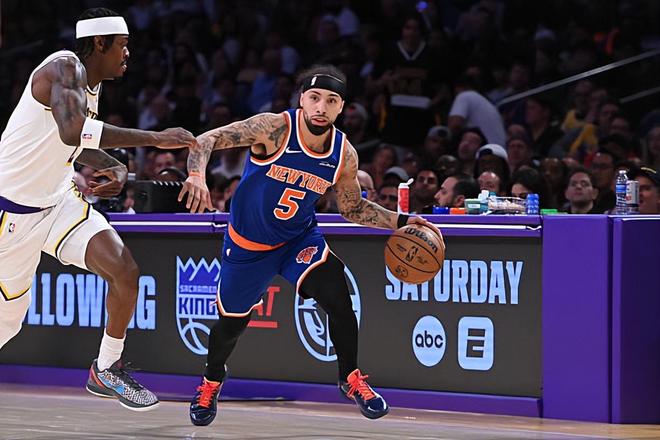 近段时间状态一塌糊涂，尼克斯后场新援简直是被湖人各种完爆？