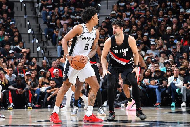 文班能不能打？ESPN预测G3胜率：马刺66.8%，开拓者33.2%