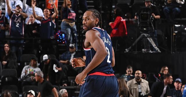 队史第三人！伦纳德单赛季5次40+&快船生涯10次40+