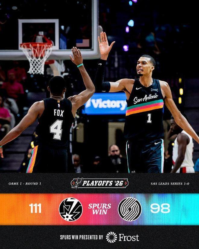 季后赛G1总结：仅活塞遭下克上+湖人赢9分最少 分差创历史第四高