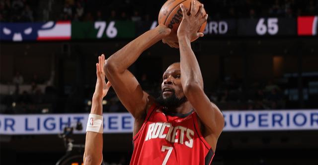 杜兰特31+7字母哥37+8 火箭客场逆转雄鹿...