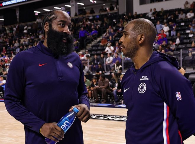 曝哈登休赛期反对签约保罗 曾是快船队内少数持质疑态度的人之一