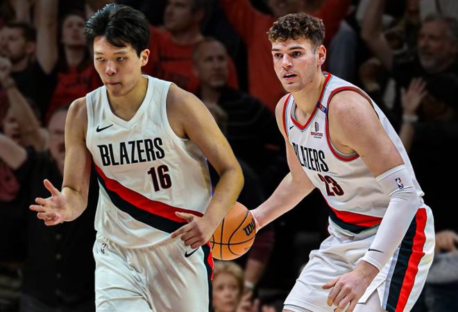 美媒：克林根曾被视为杨瀚森过渡替身 如今已成开拓者建队基石