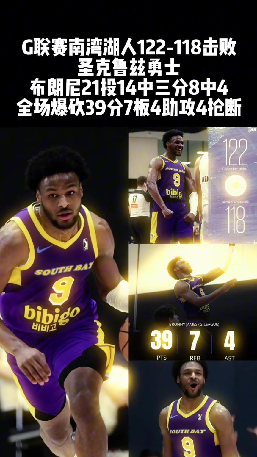 NBA你叫我布朗尼，发展联盟你得叫我詹姆斯