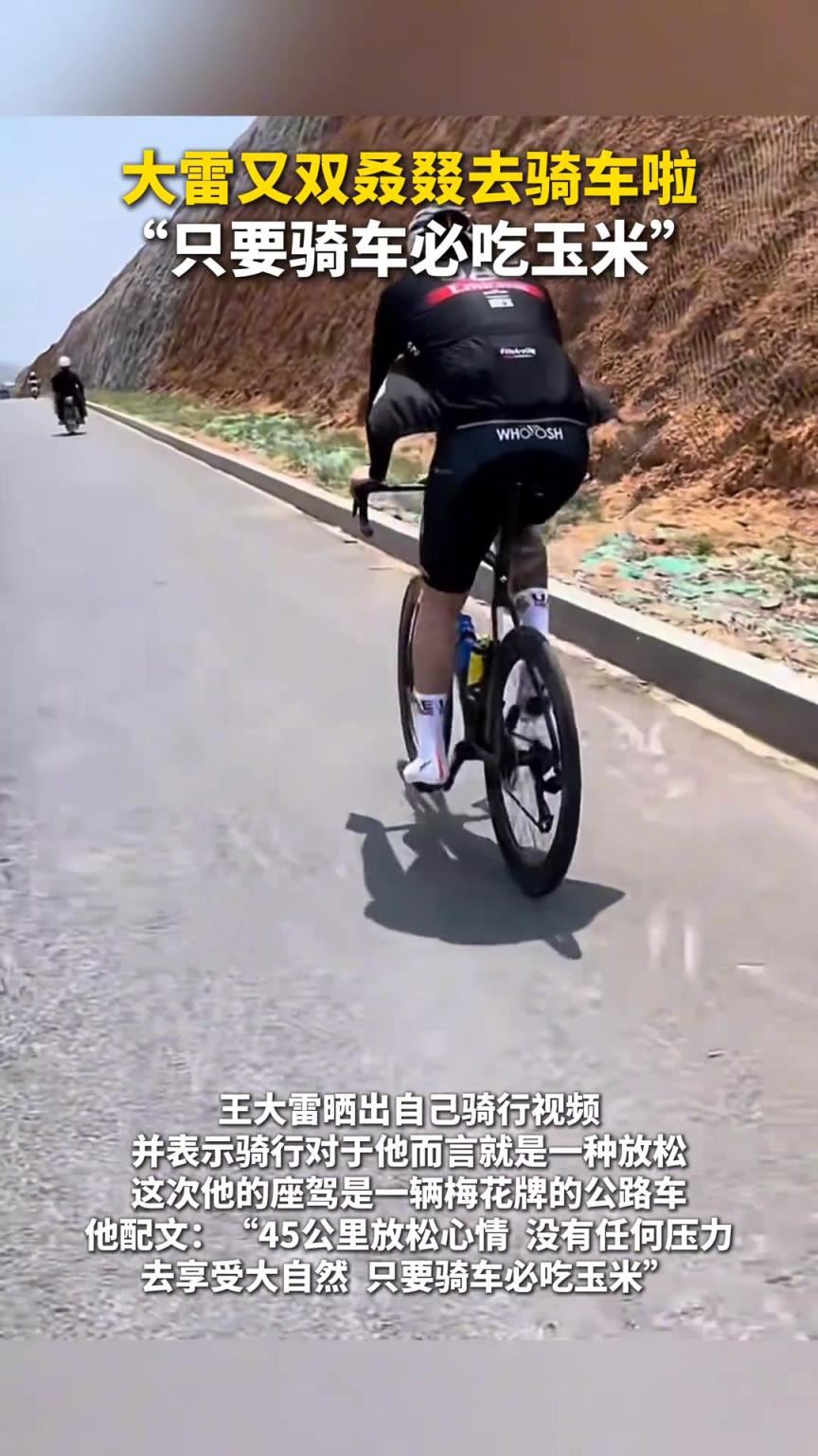 网友：王大雷，把你自行车丢了行不行