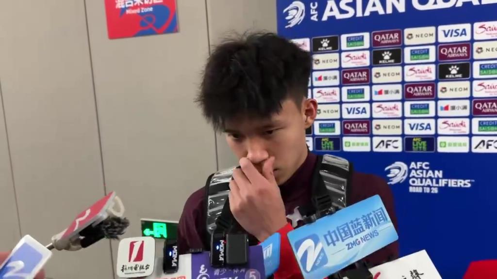 王钰栋：感谢主教练给机会，这场比赛让我更自信