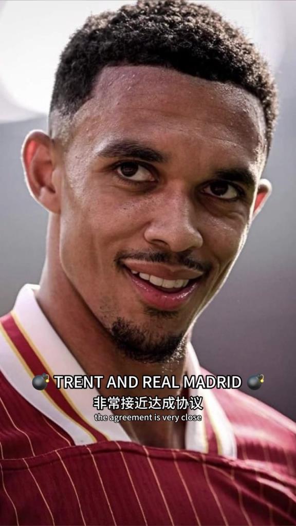 即将HWG？罗马诺：皇马已将合同发送给阿诺德，即将签约