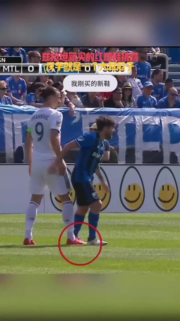 太狠了！伊布：我的新鞋你也敢踩？