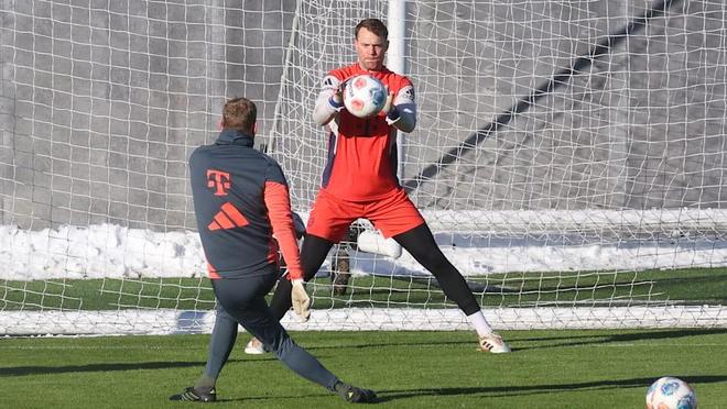 图片报：诺伊尔今天恢复全面训练；基米希、奥利塞、阿芳缺席