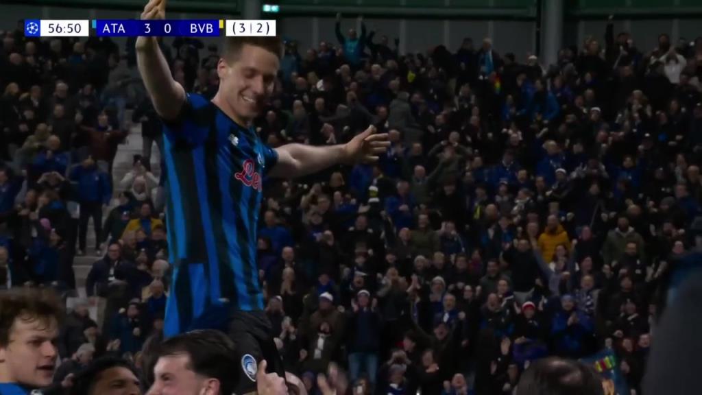 连入3球翻盘！帕萨利奇头球破门！亚特兰大总比分3-2反超多特！