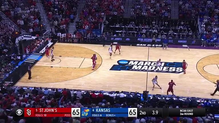 太刺激！疯三32进16，圣约翰大学压哨绝杀堪萨斯，状元热门回家