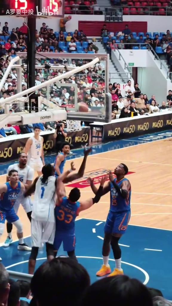 在这里你就是文班？波尔波尔在菲律宾联赛的持球大核打法！