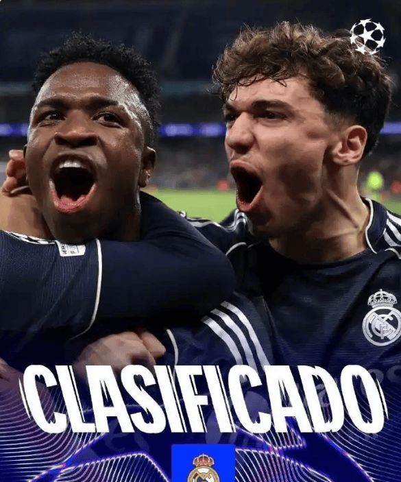 皇马巴黎双杀晋级，葡体5-3翻盘，欧冠八强战一触即发