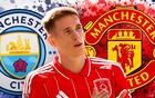 曼市双雄争夺英格兰国脚！23岁身价已过亿，红魔愿提供核心待遇