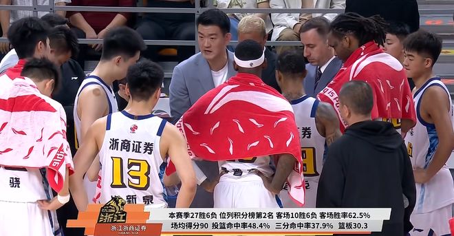 赛季最具含金量大胜！20分掀翻广厦，奎因一战封神，广东杀回前三