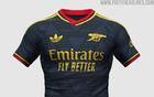阿森纳26/27赛季客场球衣曝光：学院海军蓝色调，红黄色点缀