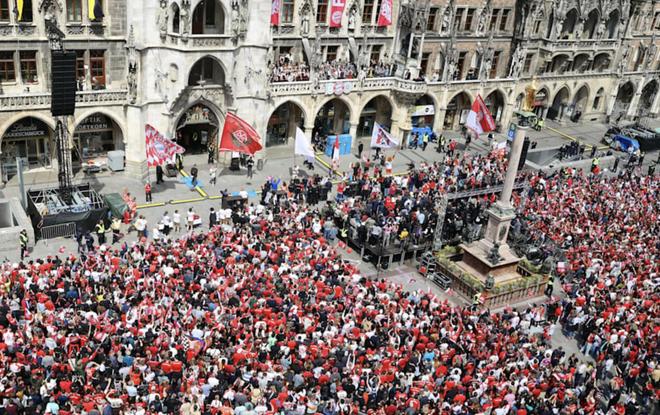 图片报：拜仁将在5月17日在玛利亚广场举行夺冠庆典