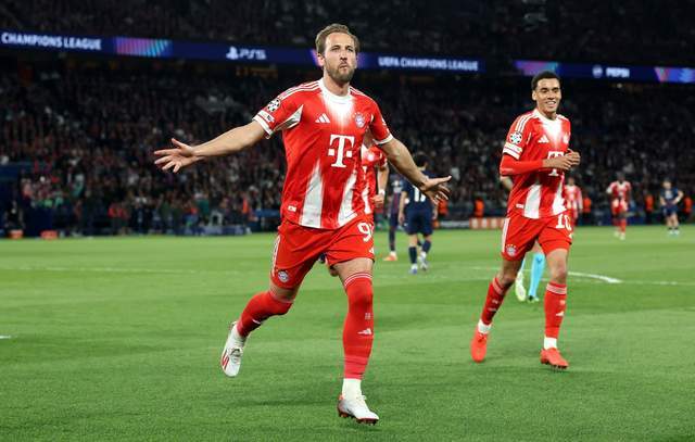 凯恩传射建功，登贝莱独造3球！欧冠神仙打架，大巴黎5-4拜仁