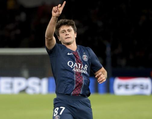 自2025年4月后，若昂-内维斯首发的欧冠比赛巴黎保持不败