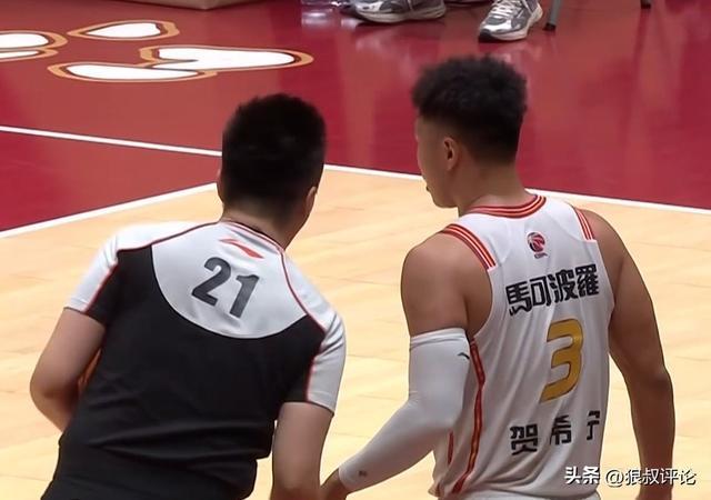 末节三分4中4！贺希宁爆砍23+5率队2-0横扫浙江晋级季后赛四强