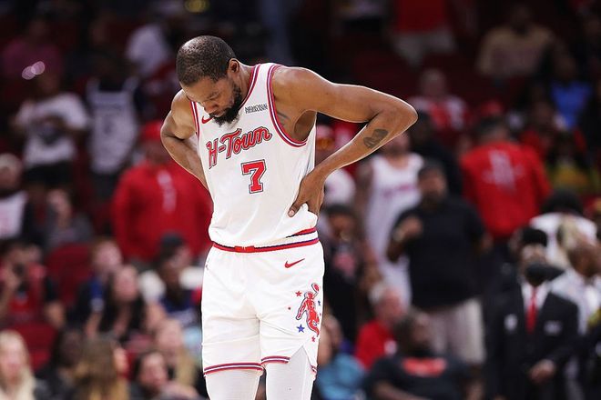 杜兰特因踝伤缺战G3！火箭0-2落后面临巨大危机 新首发阵容迎考验