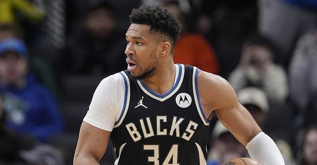 Shams：字母哥遭遇左膝过度伸展和骨挫伤 将在一周后复查