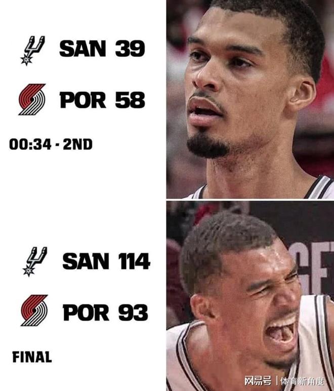 27+11+7，从落后19到狂胜21分，完美发挥，真黑不了一点