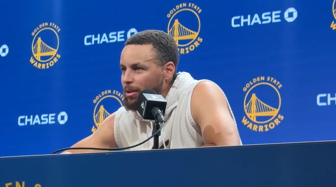 目标赢两场附加赛！库里：原以为最多10天复出 从未考虑赛季报销