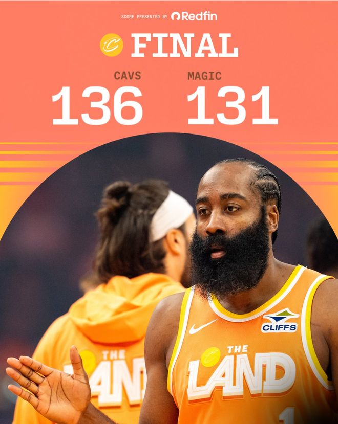 骑士胜魔术却引热议！0.8秒直播变回放疑似录播 哈登出战14胜4负